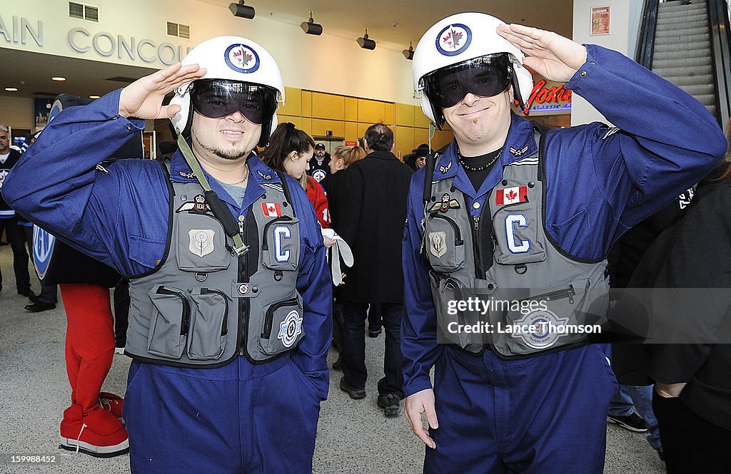 Ottawa Senators v Winnipeg Jets