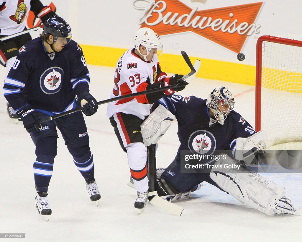 Ottawa Senators v Winnipeg Jets