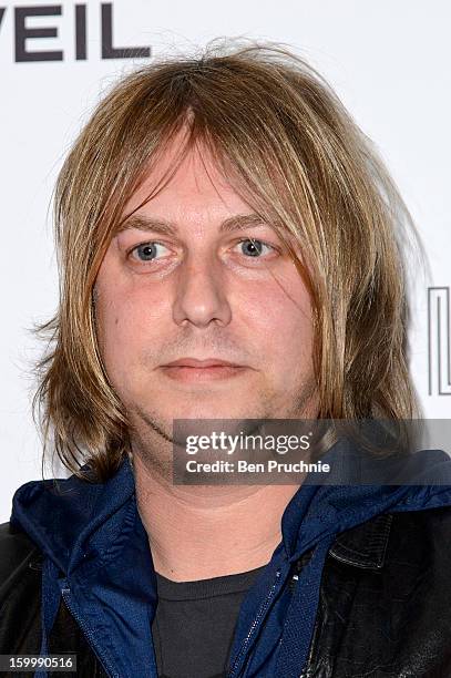 Jake Gosling attends the Raymond Weil pre-Brit Awards dinner and 20th anniversary celebration of War Child at The Mosaica on January 24, 2013 in...