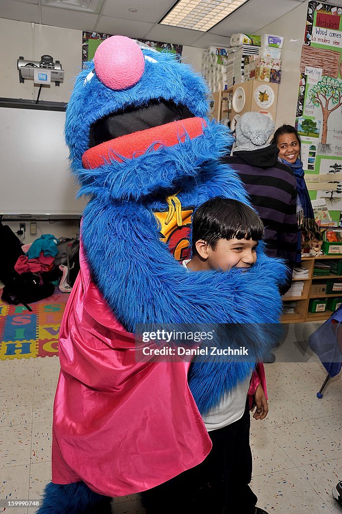 Super Grover Teaches Kids To Be A Super Heroes