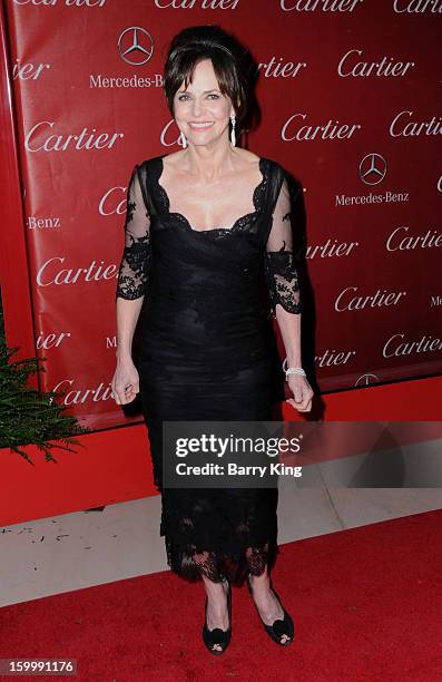 Actress Sally Field arrives at the 24th Annual Palm Springs International Film Festival Awards Gala at Palm Springs Convention Center on January 5,...