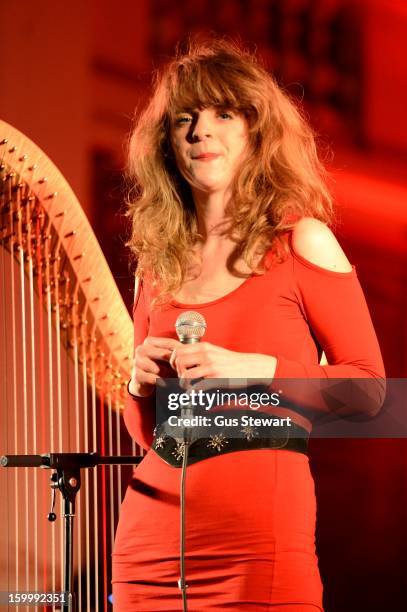 Serafina Steer performs at St Leonards Church on January 24, 2013 in London, England.