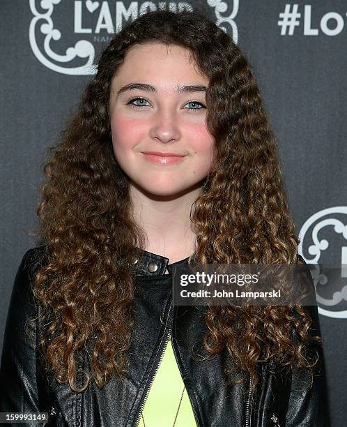 Violet Lepore attends JCPenney and Nanette Lepore Launch Event for L'Amour by Nanette Lepore at Good Units on January 24, 2013 in New York City.