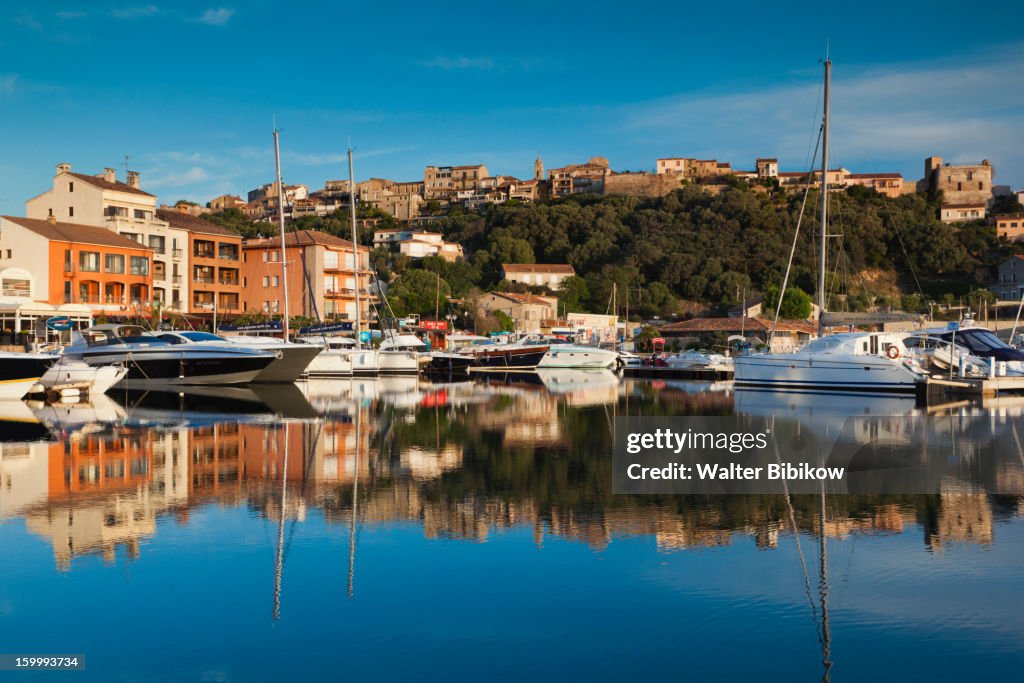 Corse-du-Sud, Corsica, Marina View