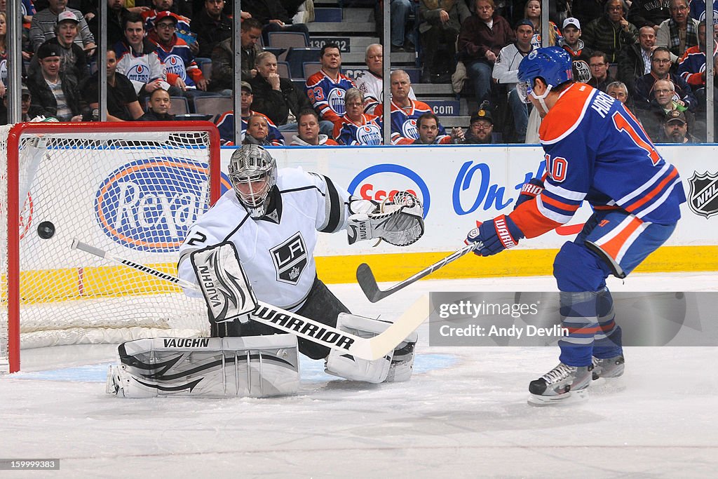 Los Angeles Kings v Edmonton Oilers