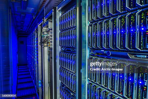 data center - compartimento de arrumação imagens e fotografias de stock