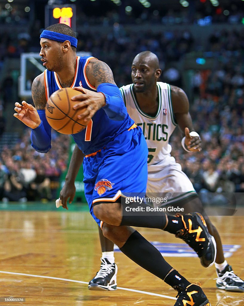 New York Knicks Vs. Boston Celtics At TD Garden
