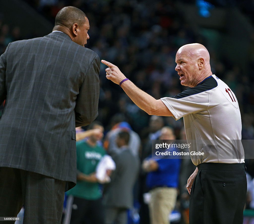 New York Knicks Vs. Boston Celtics At TD Garden