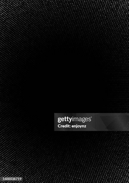 half tone code letters gradient on black background - halftone screen stock illustrations