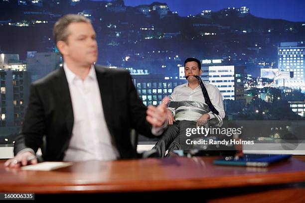 On Thursday January 24th, Oscar winner Matt Damon exacted his revenge following a decade of torture by hijacking Kimmel's late night show and...