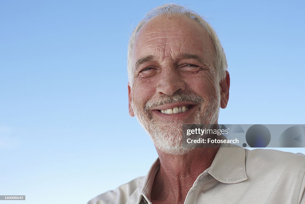 Mature man portrait