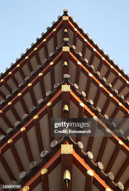 five-storied pagoda - japanese pagoda bildbanksfoton och bilder