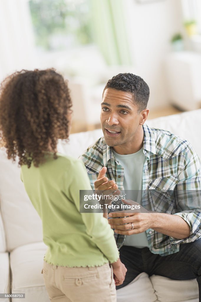 Father Talking To Daughter High Res Stock Photo Getty Images father-talking-to-daughter-high-res-stock-photo-getty-images