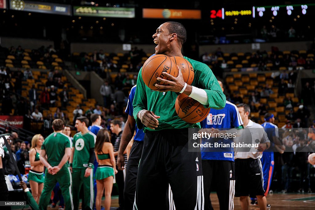 New York Knicks v Boston Celtics