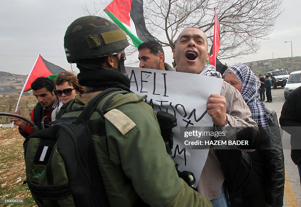 ISRAEL-PALESTINIAN-DEMO