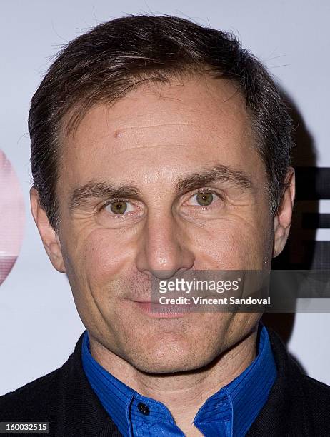 Actor Peter Arpesella attends the premiere of 'Vishwaroopam' at Pacific Theaters at the Grove on January 24, 2013 in Los Angeles, California.