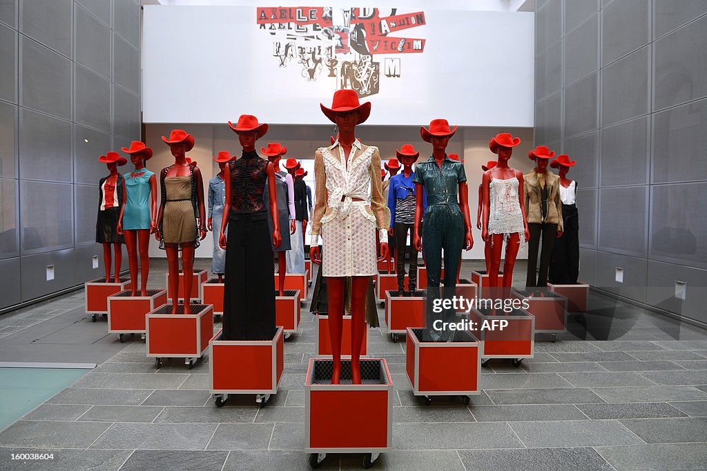 BELGIUM-AXELLE-RED-FASHION-EXHIBITION