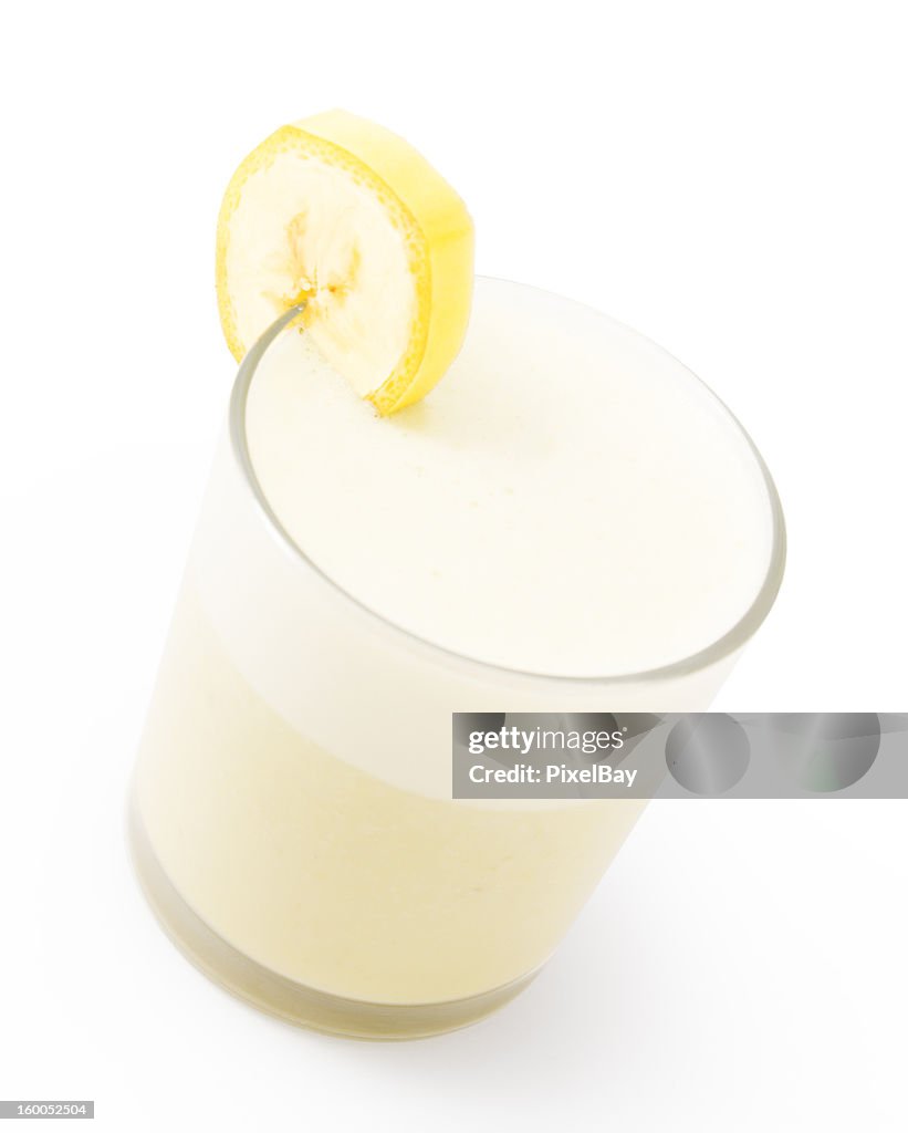 Milkshake - Banana in small glass
