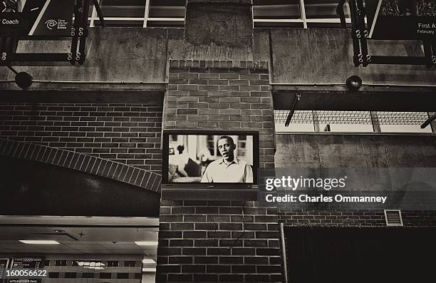 Scenes around Charlotte during day two of the Democratic National Convention at Time Warner Cable Arena on September 4, 2012 in Charlotte, North...