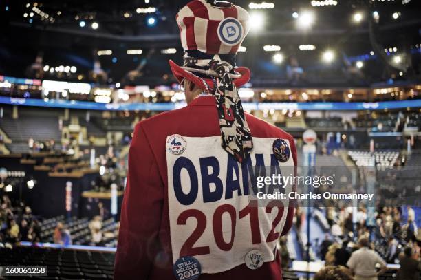 Scenes around Charlotte during day two of the Democratic National Convention at Time Warner Cable Arena on September 4, 2012 in Charlotte, North...