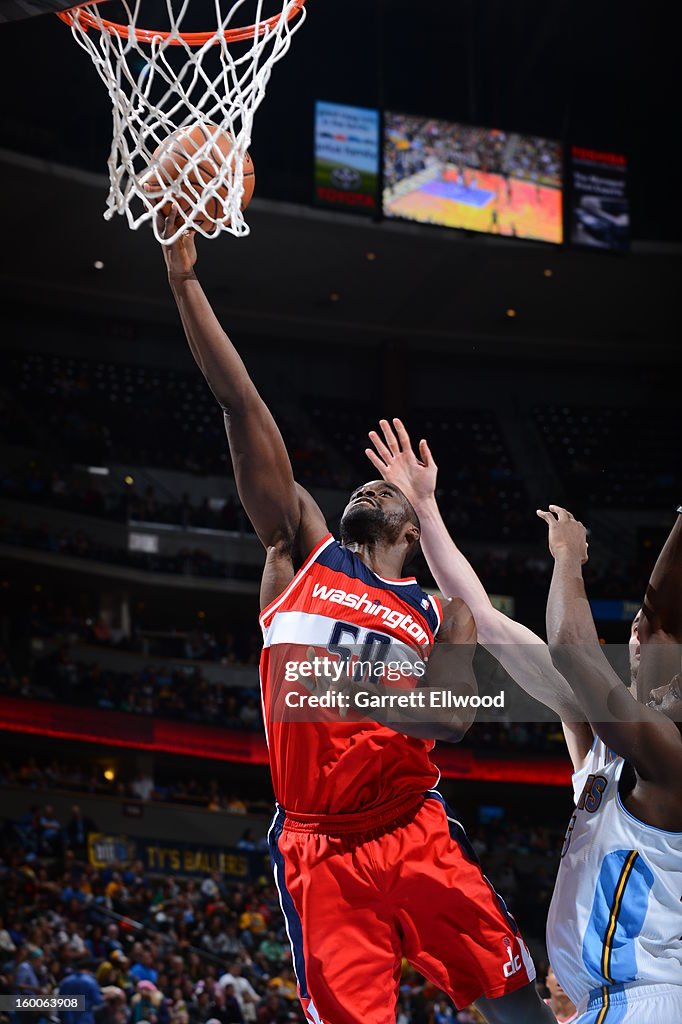 Washington Wizards v Denver Nuggets