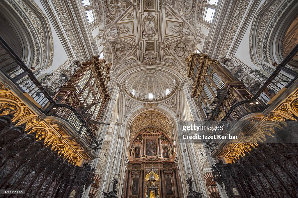 Cathedral inside Mezquita