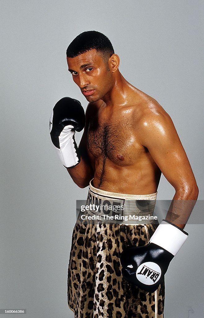 Naseem Rind Naseem Hamed poses for a portrait in 2001 in New York. The Ring... News ...