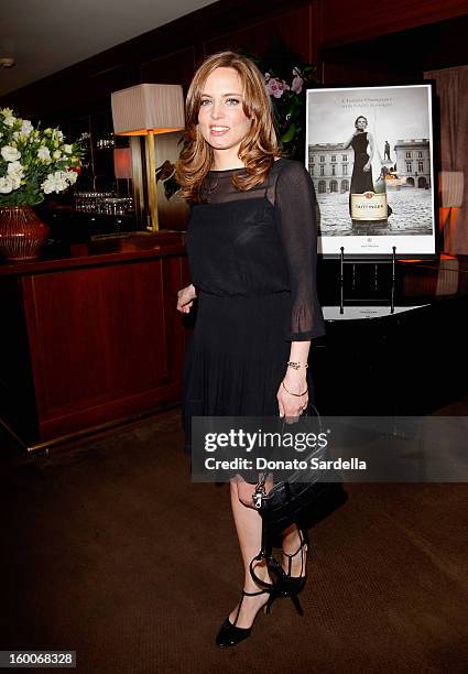 Vitalie Taittinger attends the Champagne Taittinger Women in Hollywood Lunch hosted by Vitalie Taittinger at Sunset Tower on January 25, 2013 in West...