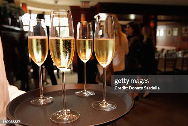 General view of the atmosphere at the Champagne Taittinger Women in Hollywood Lunch hosted by Vitalie Taittinger at Sunset Tower on January 25, 2013...