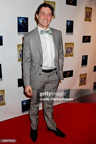 Scott Cooper Ryan attends the 'Not Another Celebrity Movie' Los Angeles premiere at Pacific Design Center on January 17, 2013 in West Hollywood,...