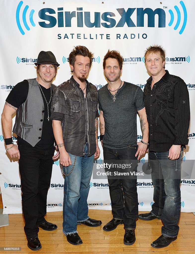 Celebrities Visit SiriusXM Studios - January 25, 2013