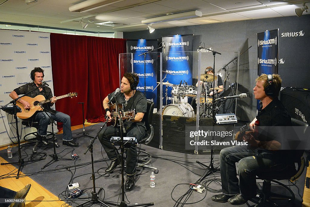 Celebrities Visit SiriusXM Studios - January 25, 2013