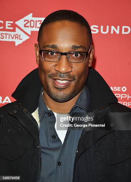 Director George Tillman Jr. Attends "The Inevitable Defeat Of Mister And Pete" Premiere during the 2013 Sundance Film Festival at Eccles Center...