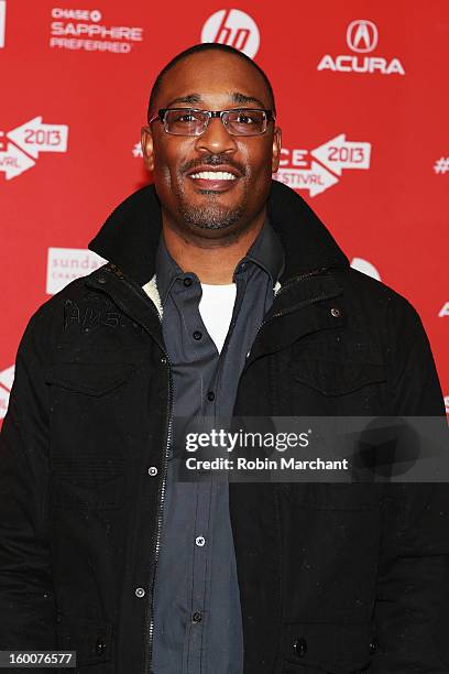 Director George Tillman Jr. Attends "The Inevitable Defeat Of Mister And Pete" Premiere during the 2013 Sundance Film Festival at Eccles Center...