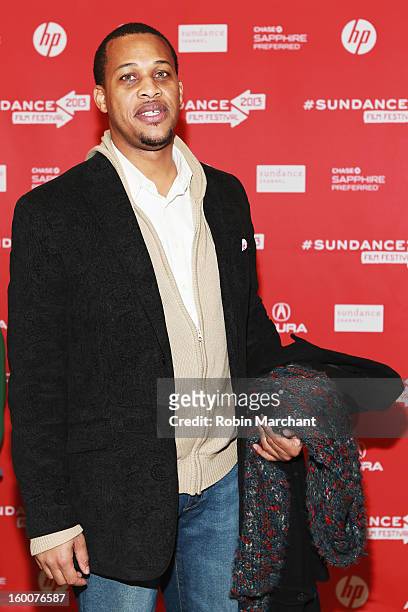 Rege Lewis attends "The Inevitable Defeat Of Mister And Pete" Premiere during the 2013 Sundance Film Festival at Eccles Center Theatre on January 25,...