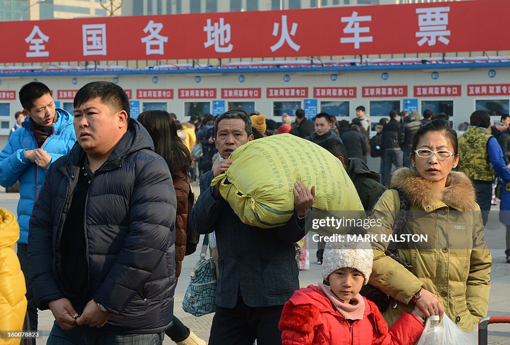 CHINA-TRANSPORT-LUNAR-NEW YEAR