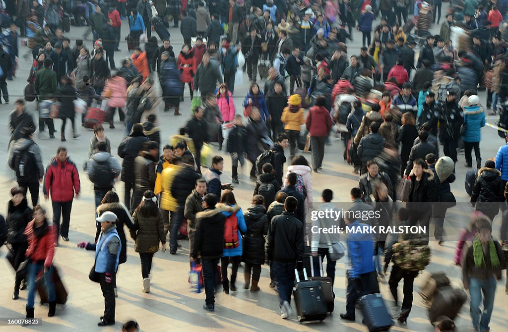 CHINA-TRANSPORT-LUNAR-NEW YEAR