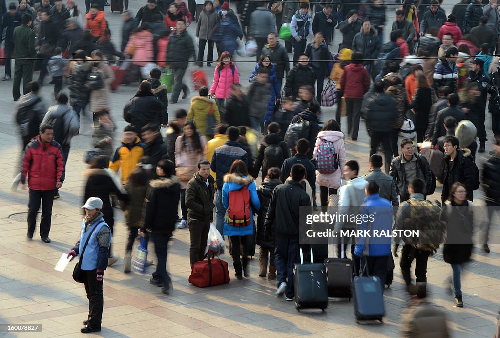 CHINA-TRANSPORT-LUNAR-NEW YEAR