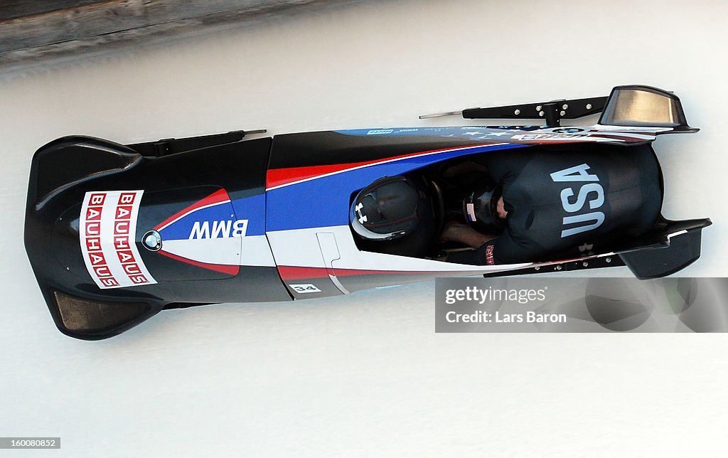 IBSF Bob & Skeleton World Championship 2013 - Day 2