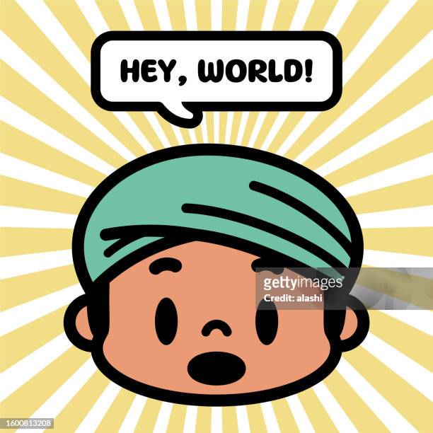 adorable character design of a boy with a turban - turban vector stock illustrations