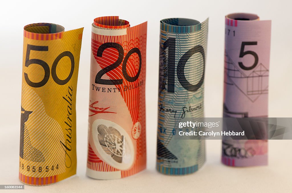 Australian Money - Notes