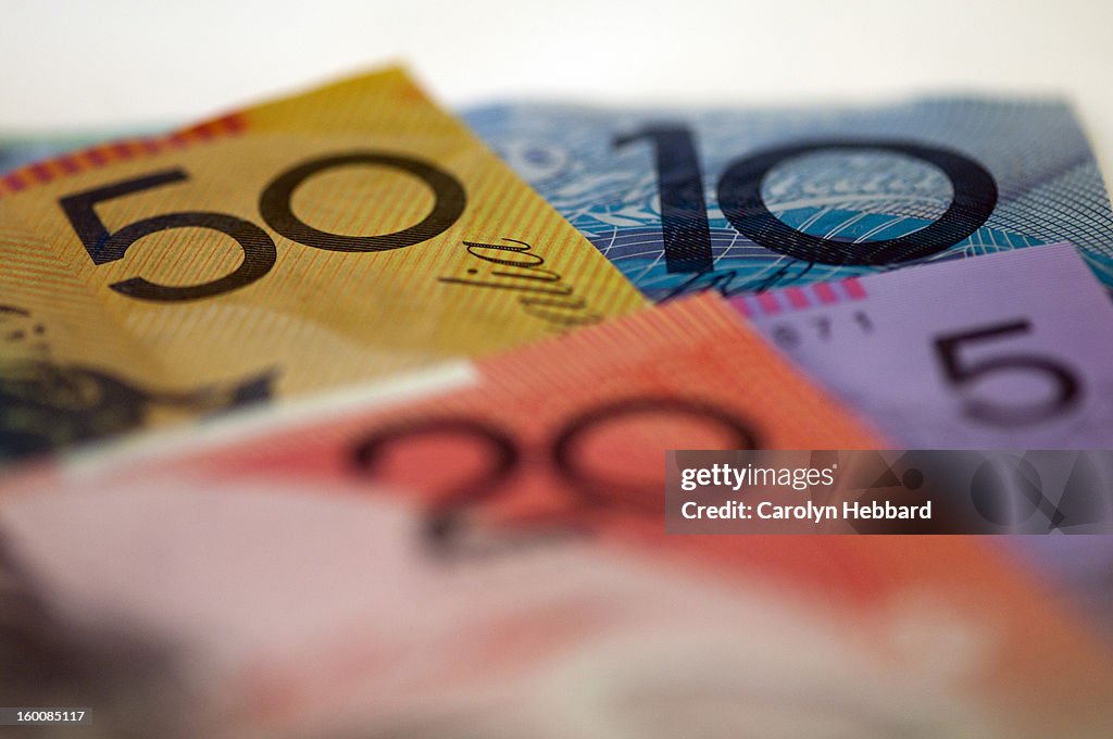 Australian Money- Mixed Notes
