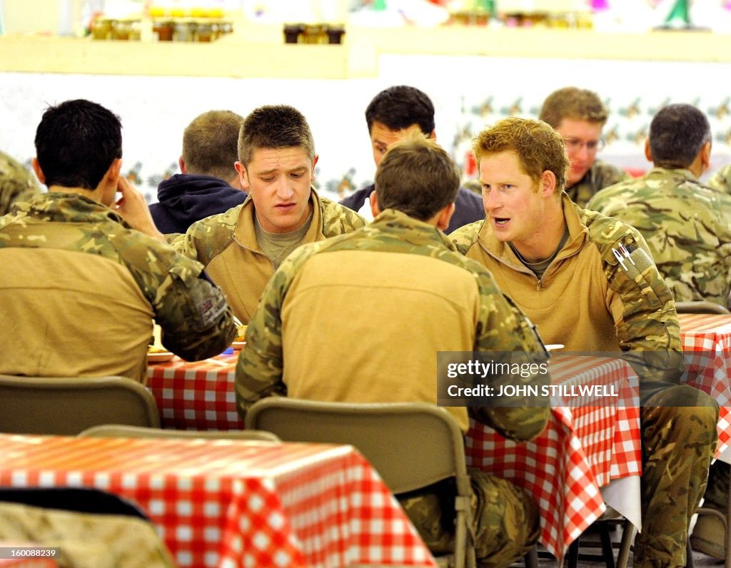 AFGHANISTAN-BRITAIN-ROYALS-HARRY-MILITARY