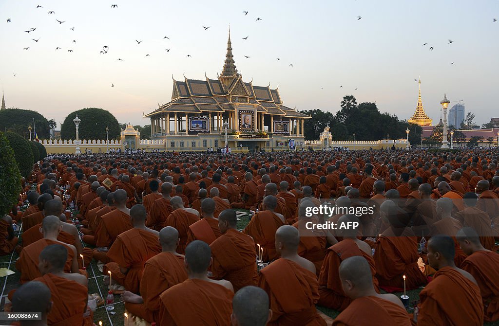 CAMBODIA-ROYALS-SIHANOUK