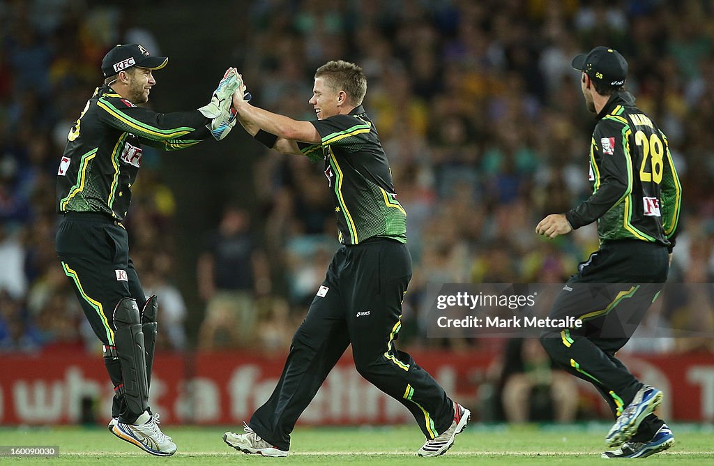 Australia v Sri Lanka - Twenty20: Game 1