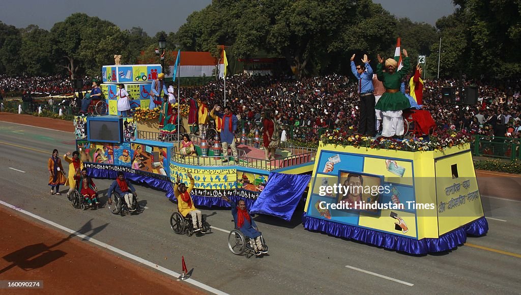 India celebrates 64th Republic Day