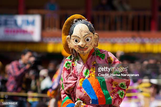 masked performer - hema narayanan stock pictures, royalty-free photos & images