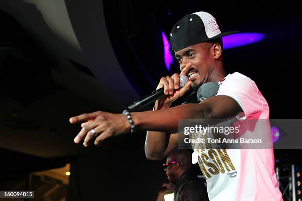 Sexion dâ€™Assaut performs during "Before NRJ Music Awards 2013 Concert" at Palais des Festivals on January 25, 2013 in Cannes, France.