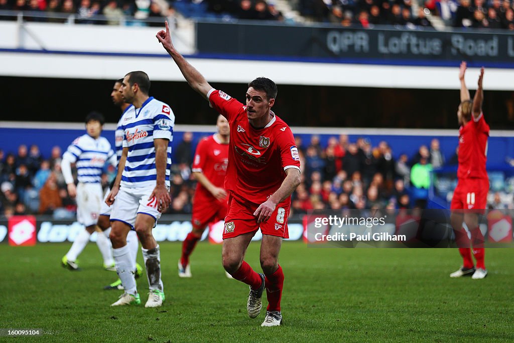 Queens Park Rangers v MK Dons - FA Cup Fourth Round