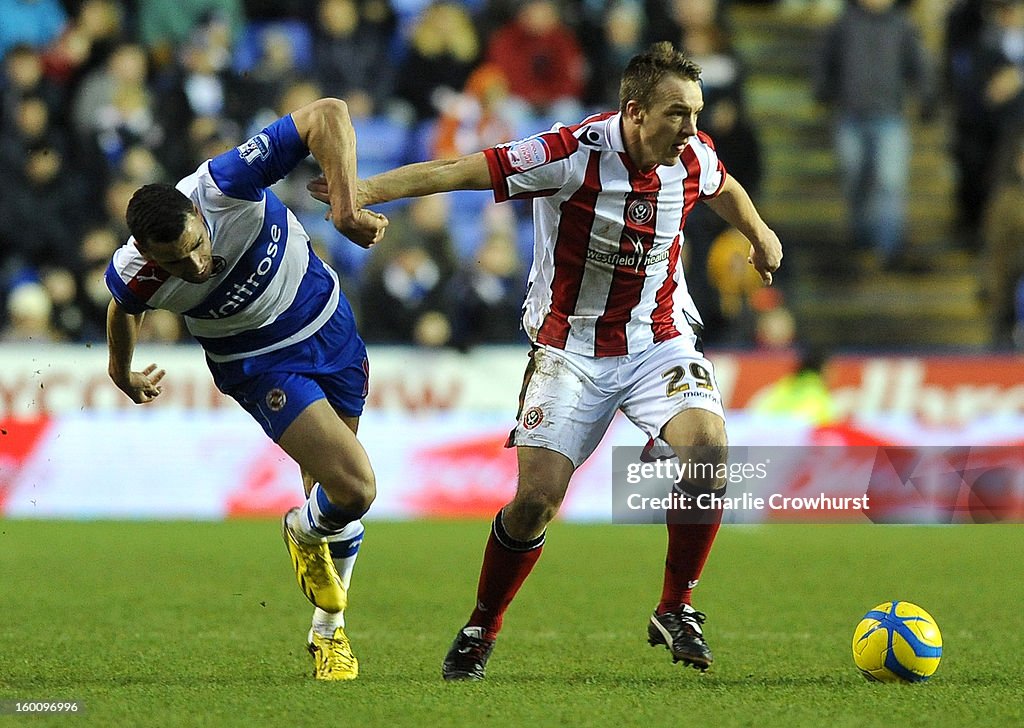 Reading v Sheffield United - FA Cup Fourth Round